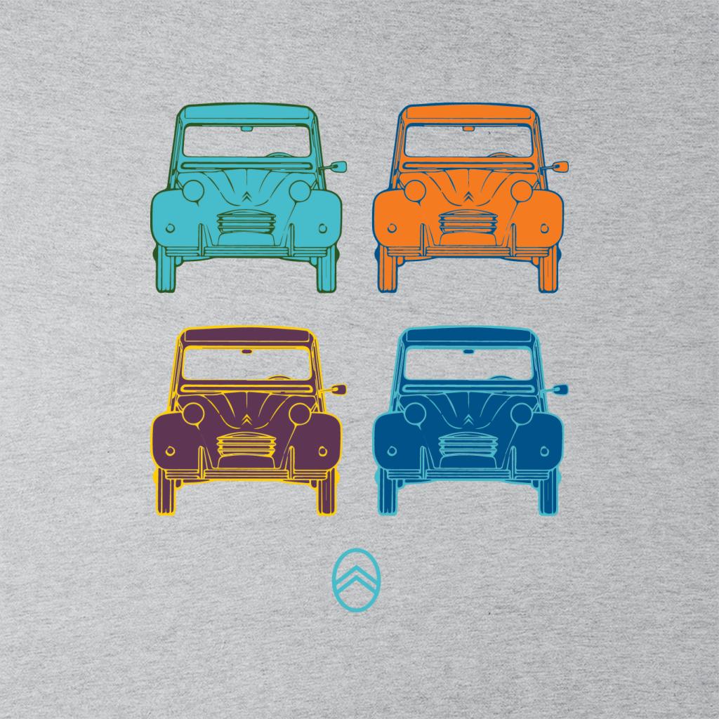 Citroën 2CV Pop Art Style Women's Hooded Sweatshirt product image 5