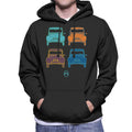 Citroën 2CV Pop Art Style Men's Hooded Sweatshirt product image 1