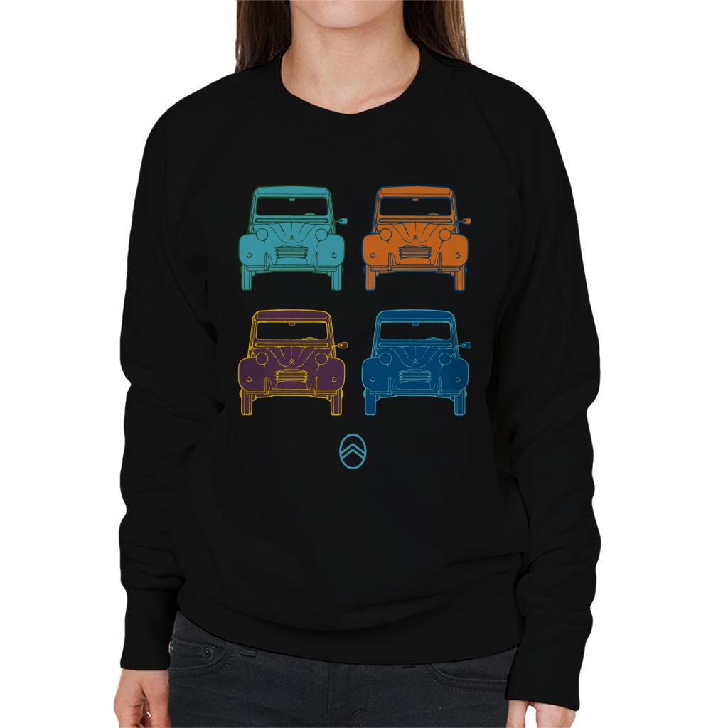 Citroën 2CV Pop Art Style Women's Sweatshirt product image 1