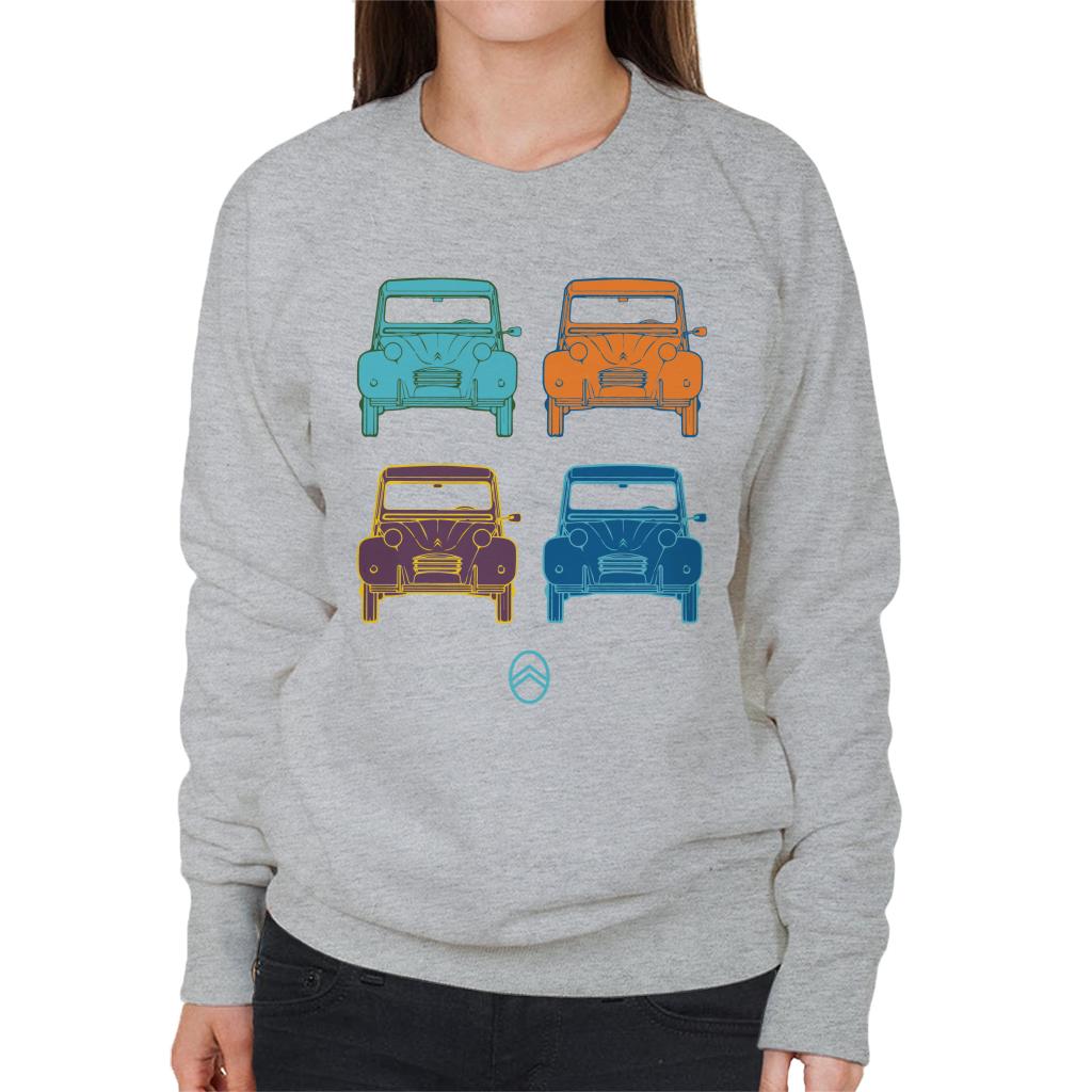 Citroën 2CV Pop Art Style Women's Sweatshirt product image 4
