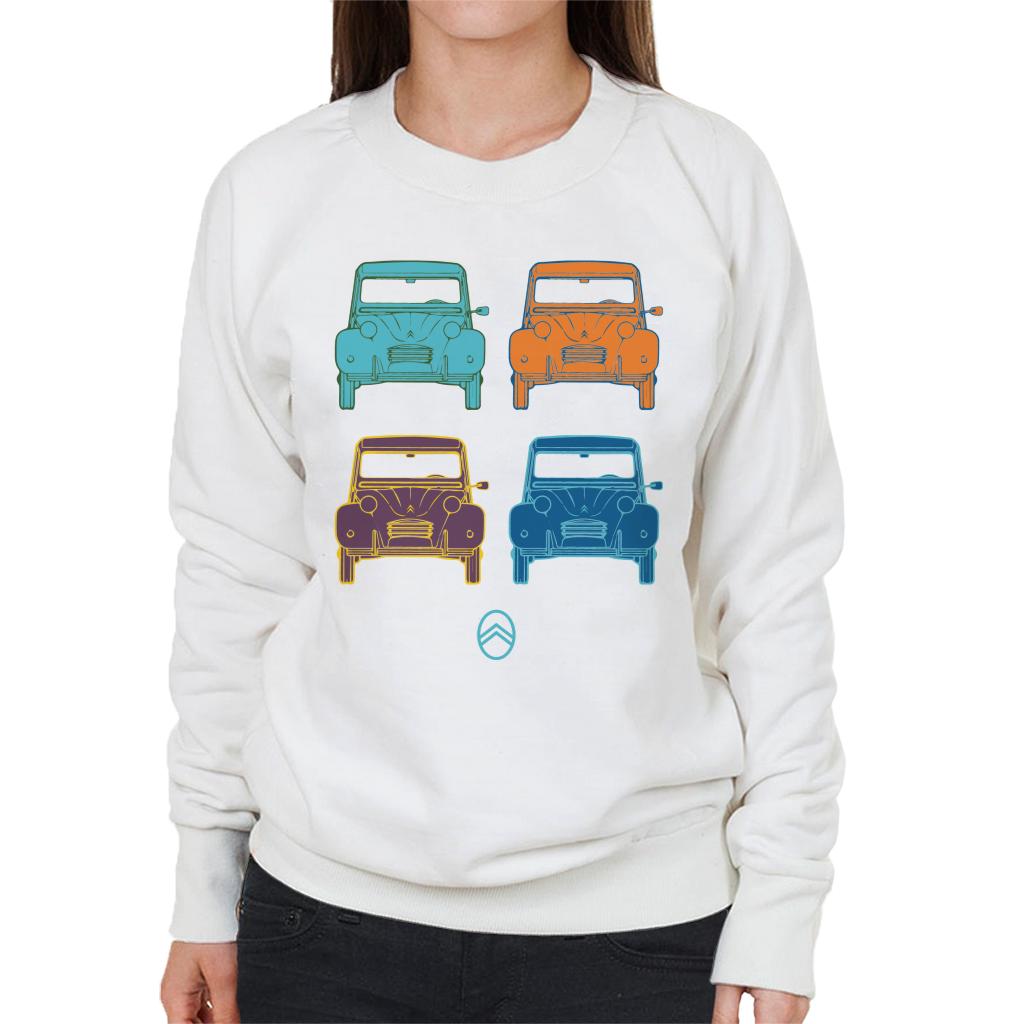 Citroën 2CV Pop Art Style Women's Sweatshirt product image 6