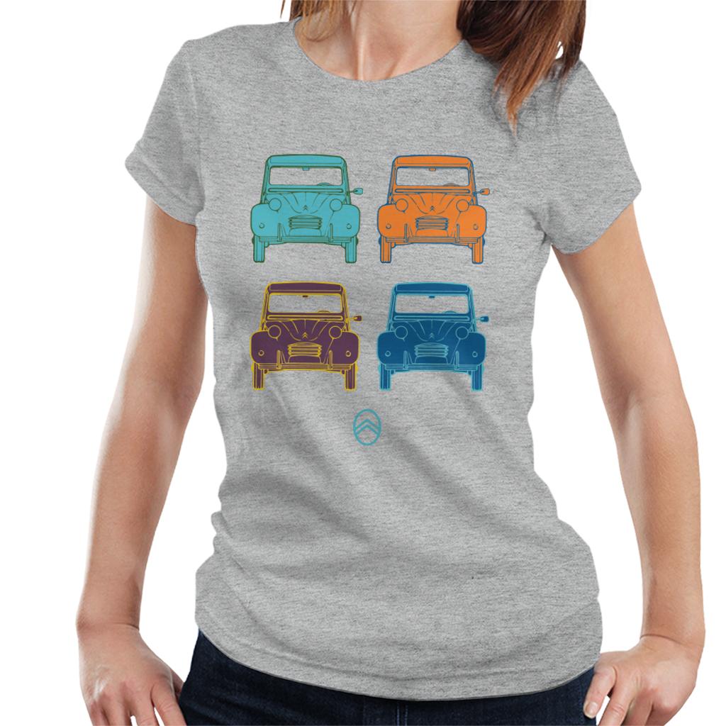 Citroën 2CV Pop Art Style Women's T-Shirt product image 4