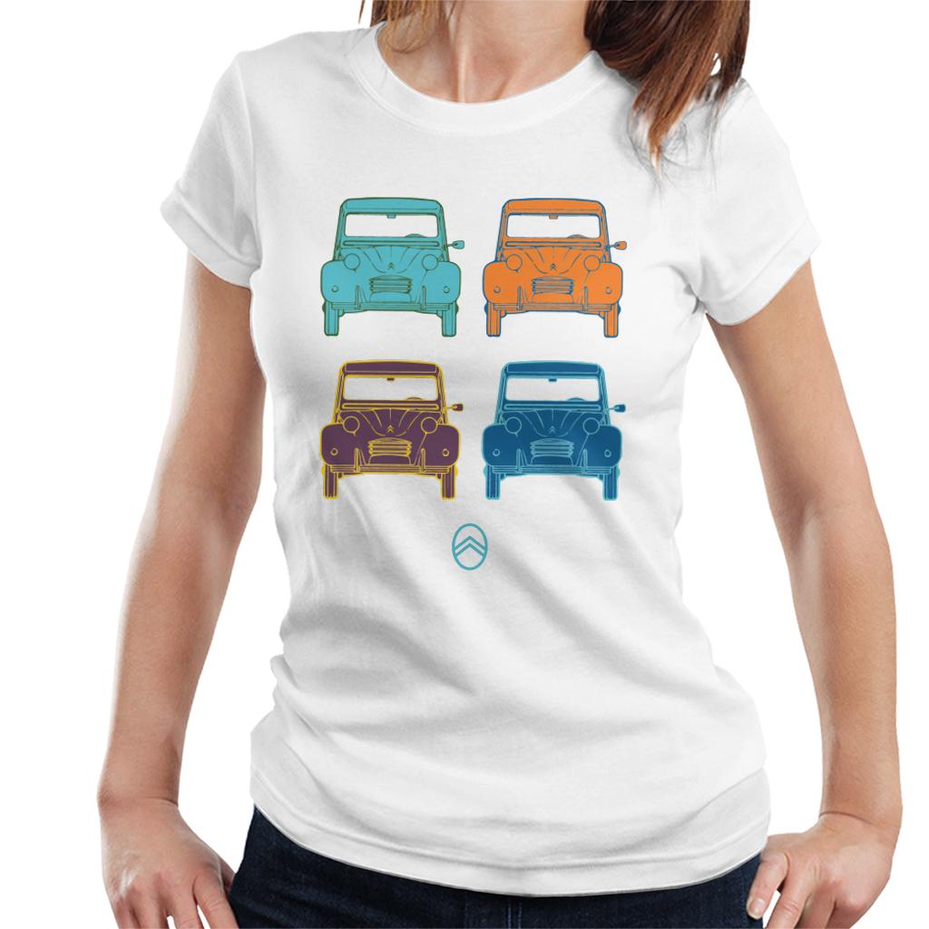 Citroën 2CV Pop Art Style Women's T-Shirt product image 6