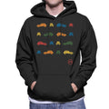 Citroën 2CV Pop Art Pattern Men's Hooded Sweatshirt product image 1