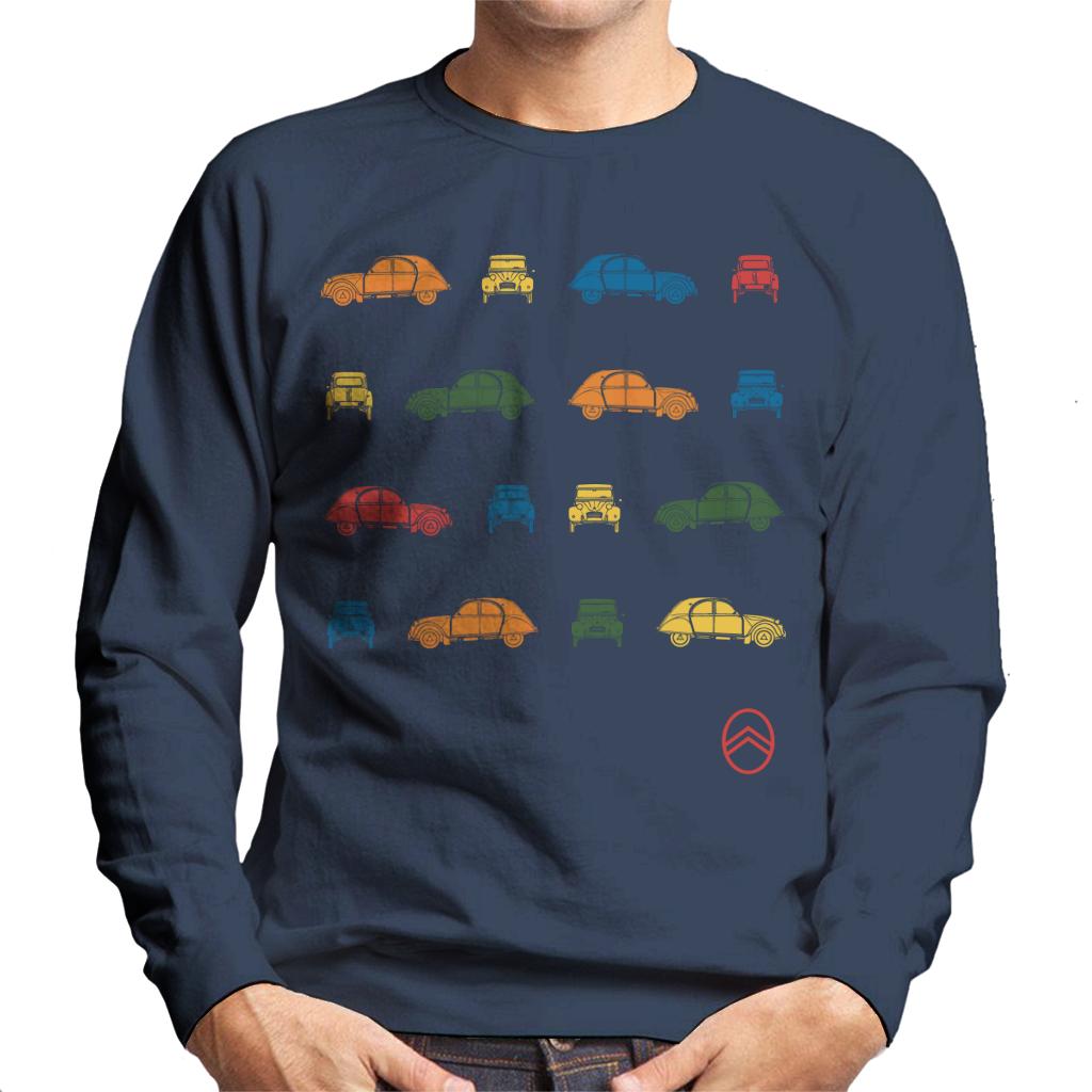 Citroën 2CV Pop Art Pattern Men's Sweatshirt product image 4