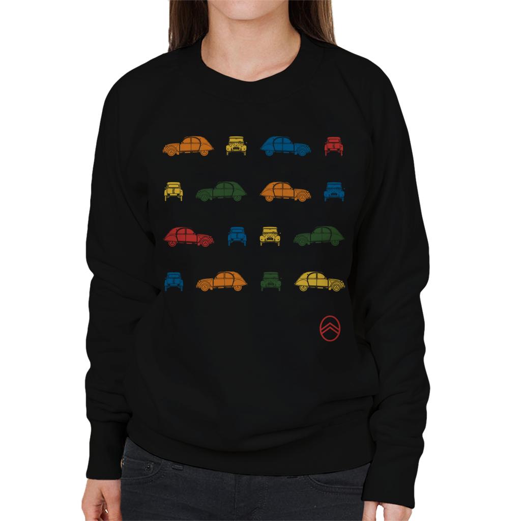 Citroën 2CV Pop Art Pattern Women's Sweatshirt product image 1