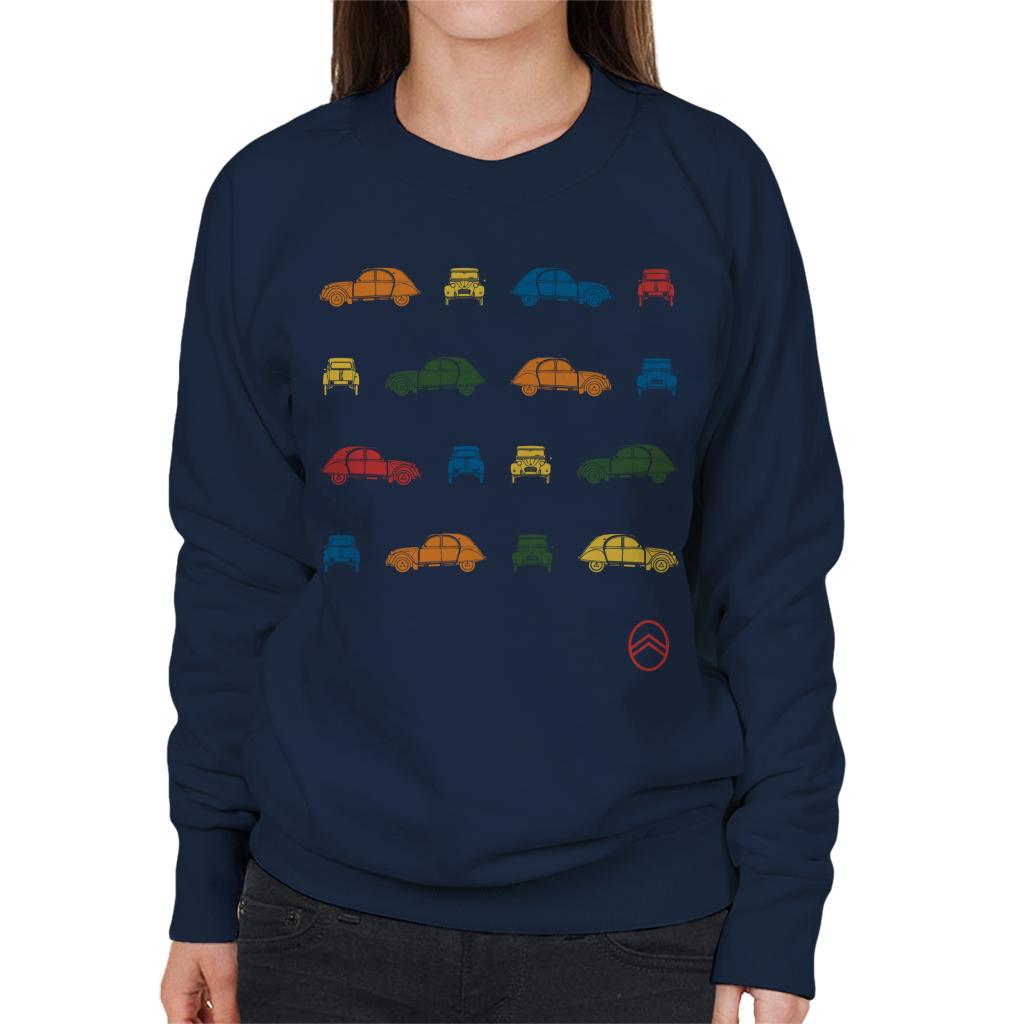 Citroën 2CV Pop Art Pattern Women's Sweatshirt product image 4