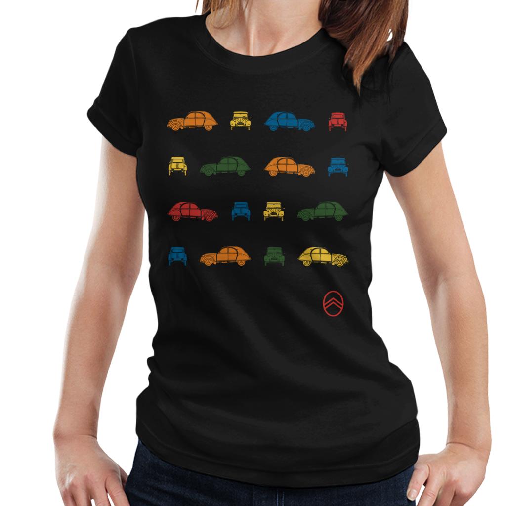 Citroën 2CV Pop Art Pattern Women's T-Shirt product image 1