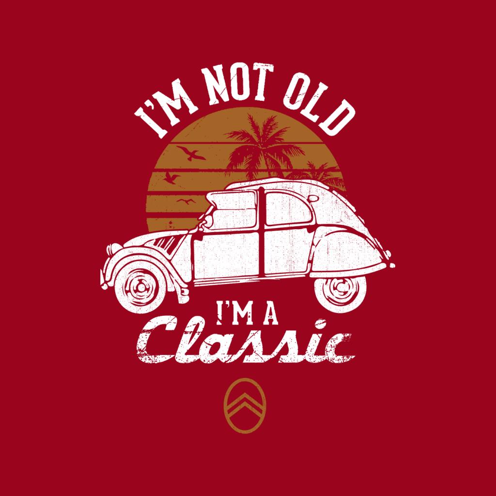 Citroën 2CV White I'm Not Old Classic Sunset Men's product image 7