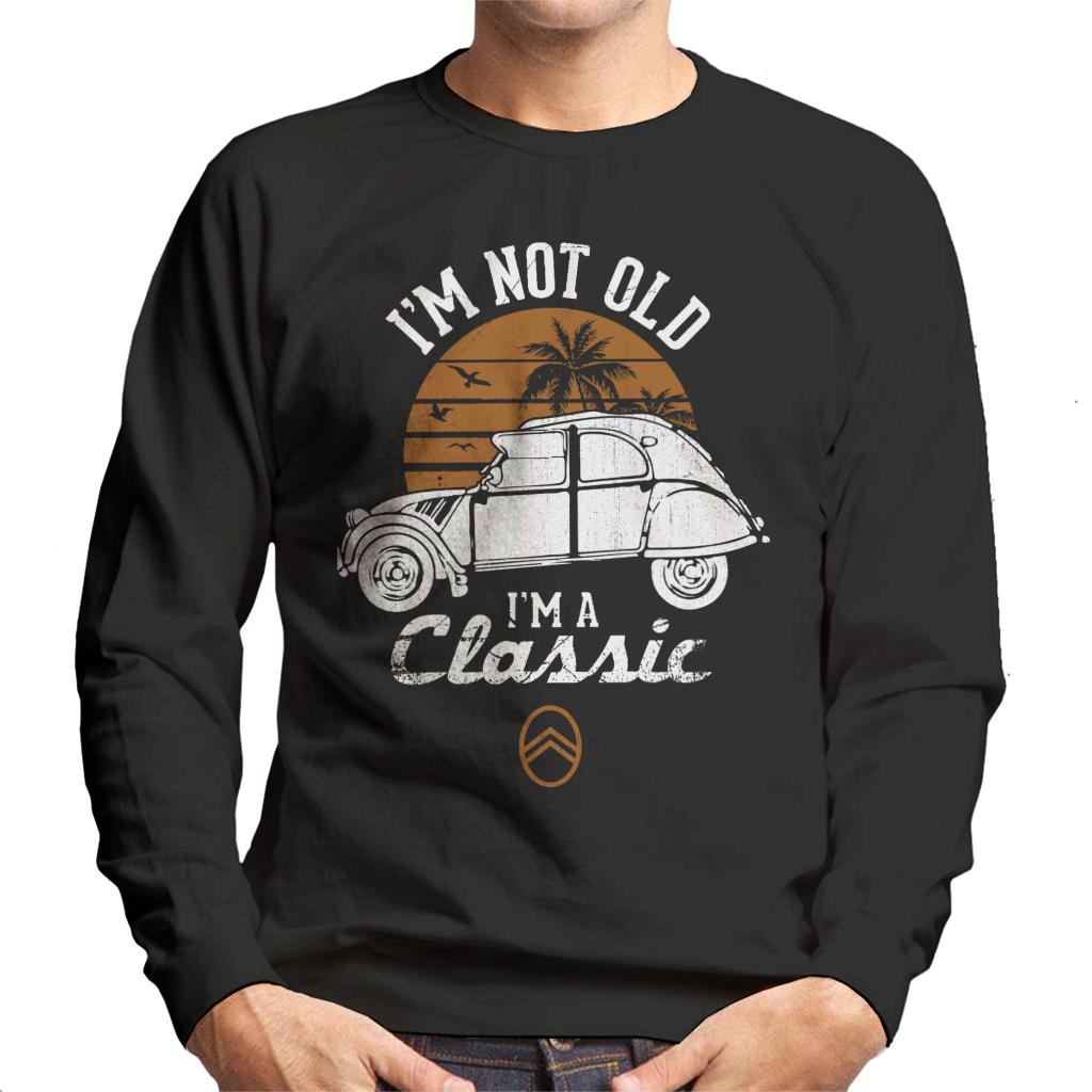 Citroën 2CV White I'm Not Old Classic Sunset Men's product image 1