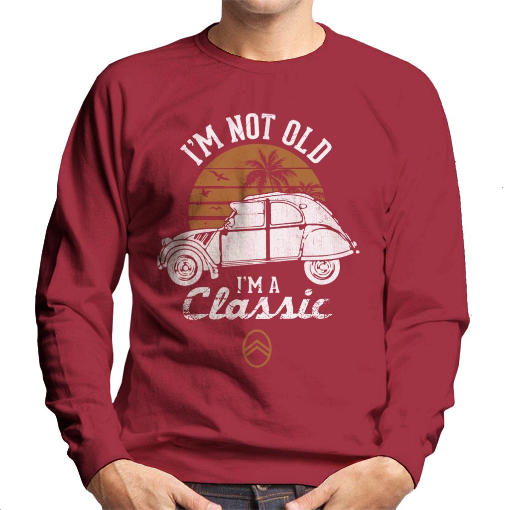 Citroën 2CV White I'm Not Old Classic Sunset Men's product image 6