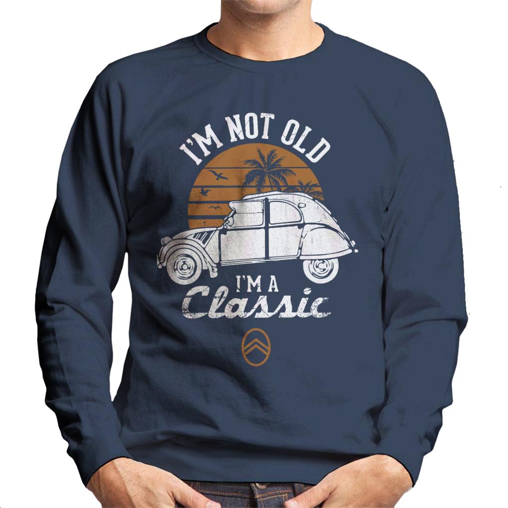 Citroën 2CV White I'm Not Old Classic Sunset Men's product image 4