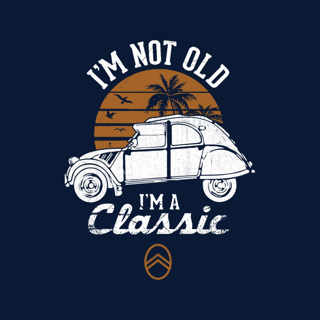 Citroën 2CV White I'm Not Old Classic Sunset Men's product image 5