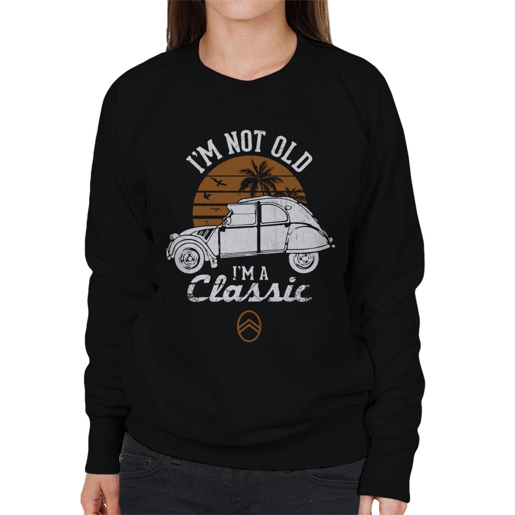Citroën 2CV White I'm Not Old Classic Sunset Women's product image 1