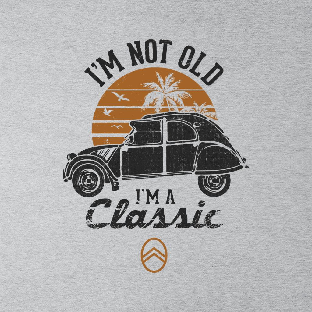 Citroën 2CV Black I'm Not Old Classic Sunset Men's product image 2