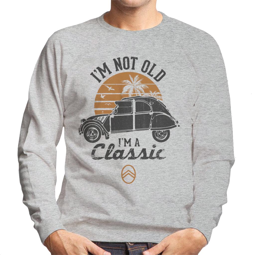 Citroën 2CV Black I'm Not Old Classic Sunset Men's product image 1