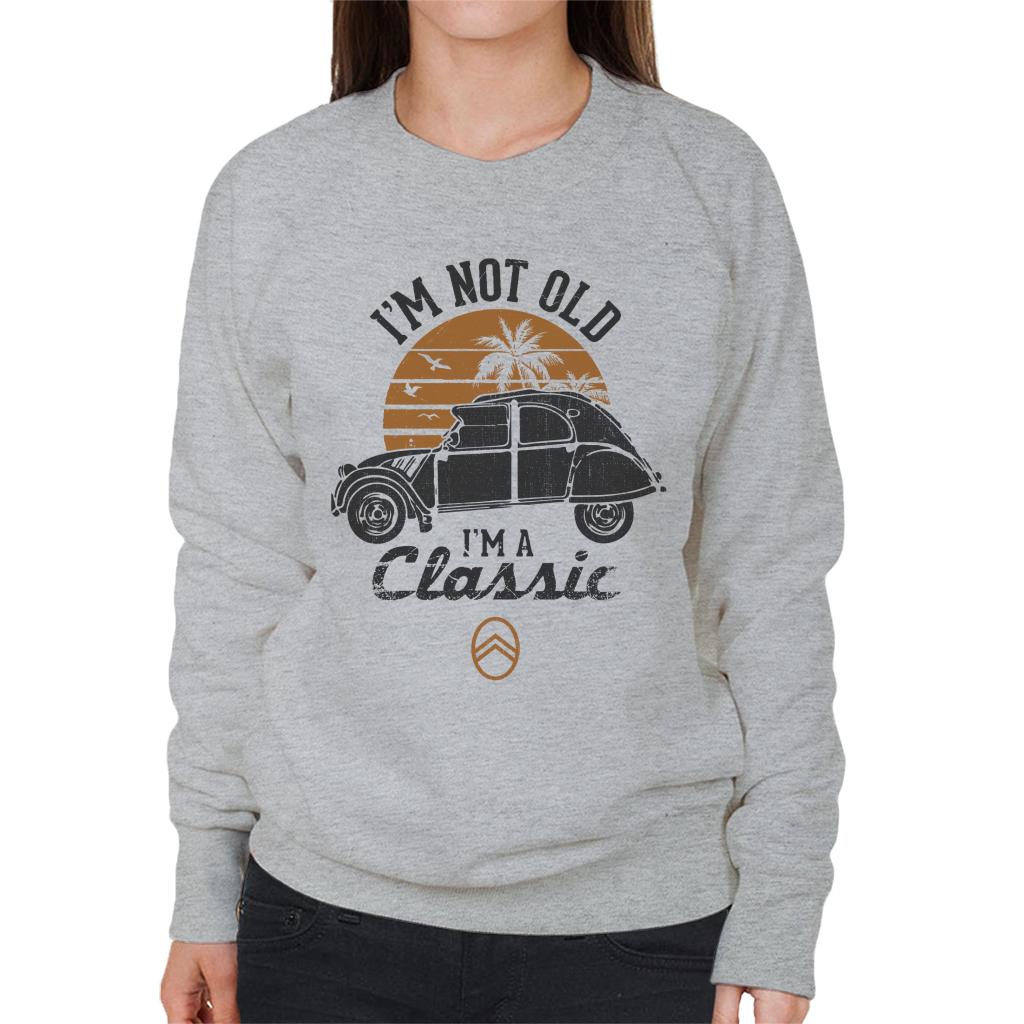 Citroën 2CV Black I'm Not Old Classic Sunset Women's product image 1