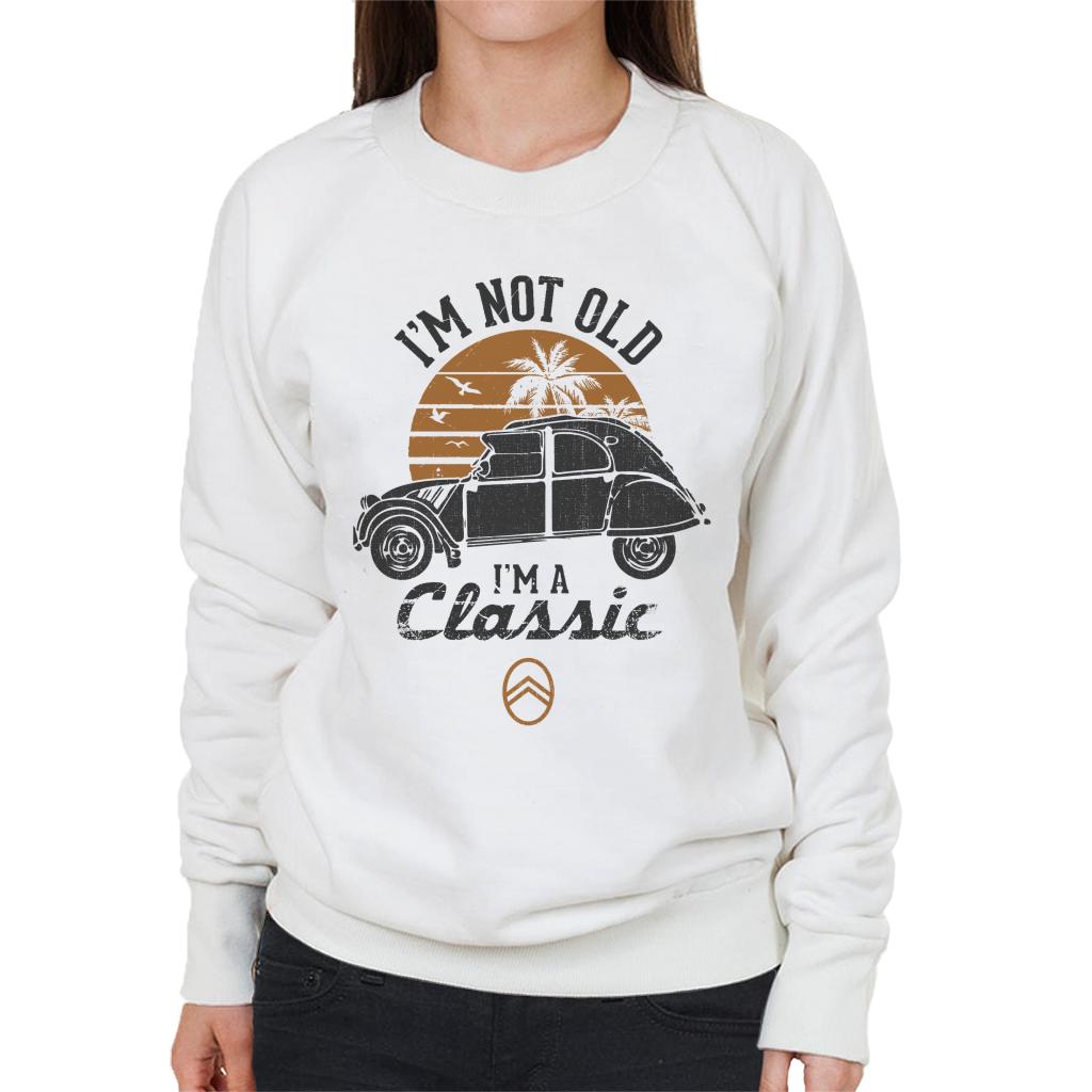 Citroën 2CV Black I'm Not Old Classic Sunset Women's product image 4