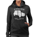 Citroën Driving Club White 2CV Paris France Women's Hooded product image 1