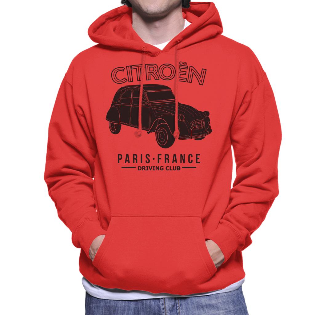 Citroën Driving Club Black 2CV Paris France Men's Hooded product image 6