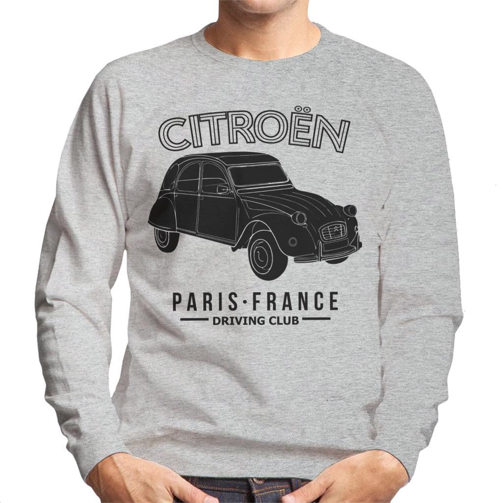 Citroën Driving Club Black 2CV Paris France Men's Sweatshirt product image 1