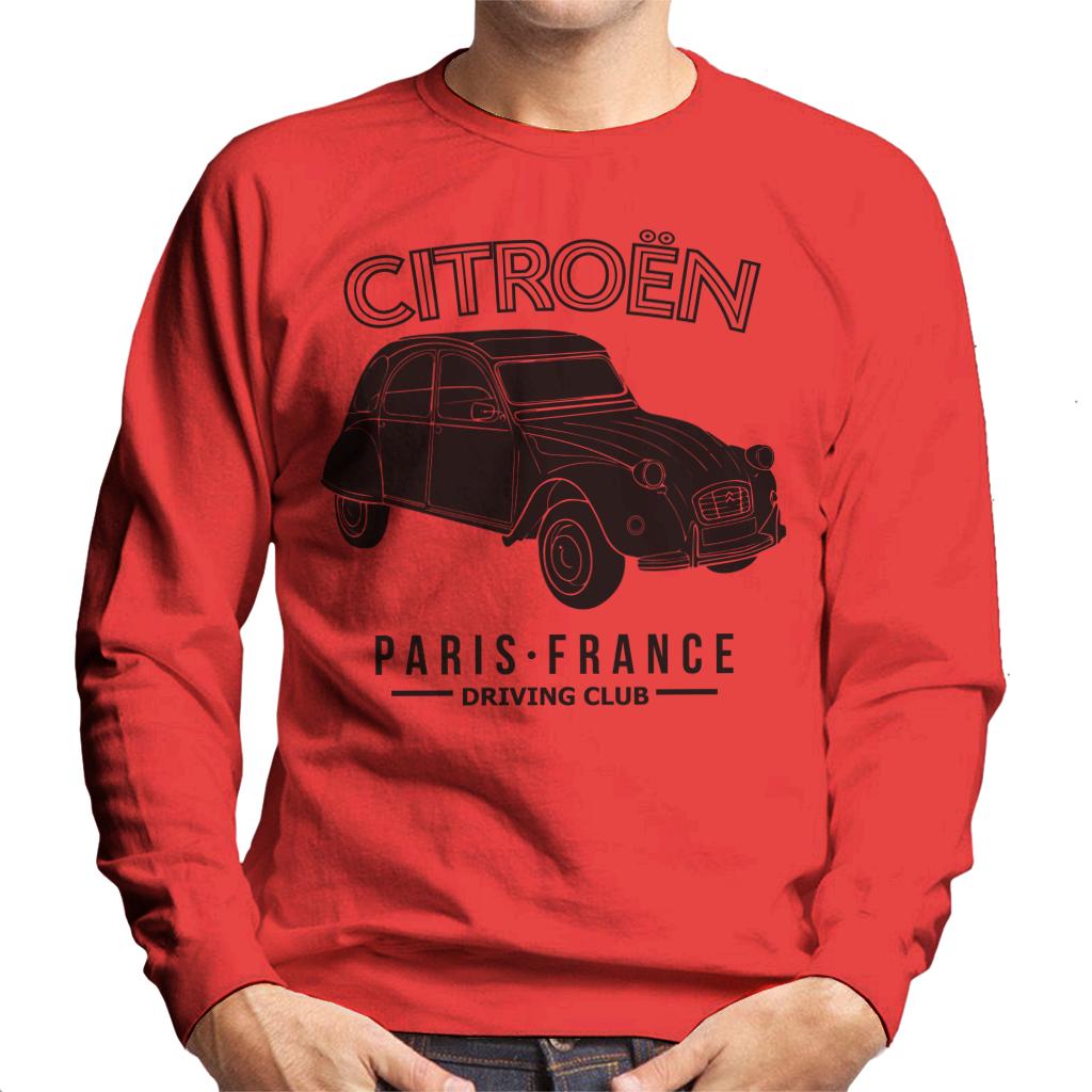 Citroën Driving Club Black 2CV Paris France Men's Sweatshirt product image 6