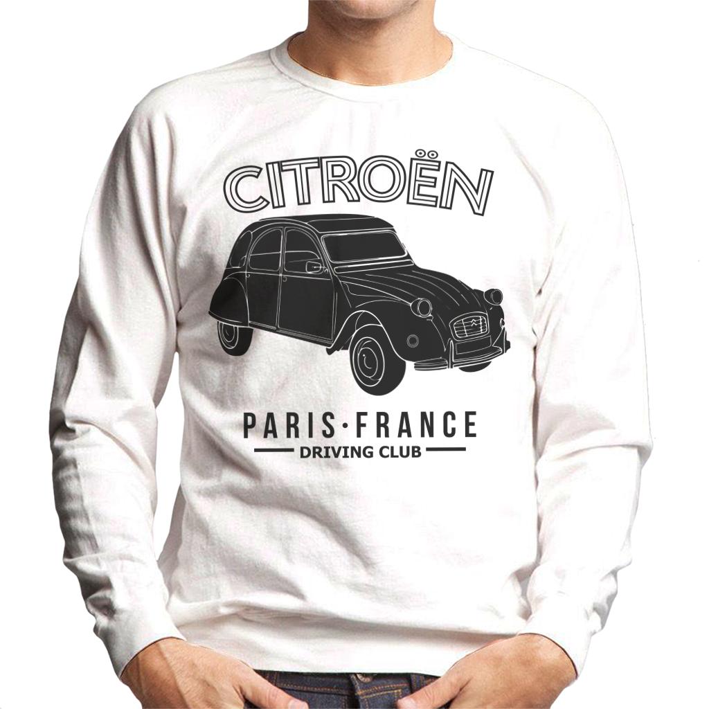 Citroën Driving Club Black 2CV Paris France Men's Sweatshirt product image 4