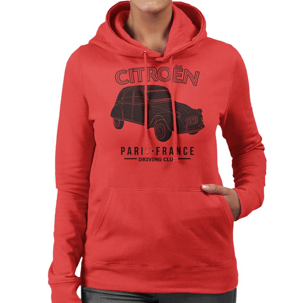 Citroën Driving Club Black 2CV Paris France Women's Hooded product image 6
