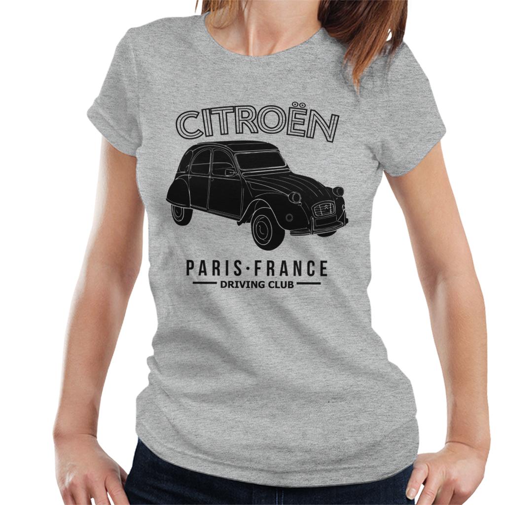 Citroën Driving Club Black 2CV Paris France Women's T-Shirt product image 1