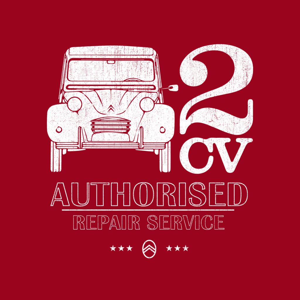 Citroën 2CV Authorised Repair Service White Logo Men's product image 7