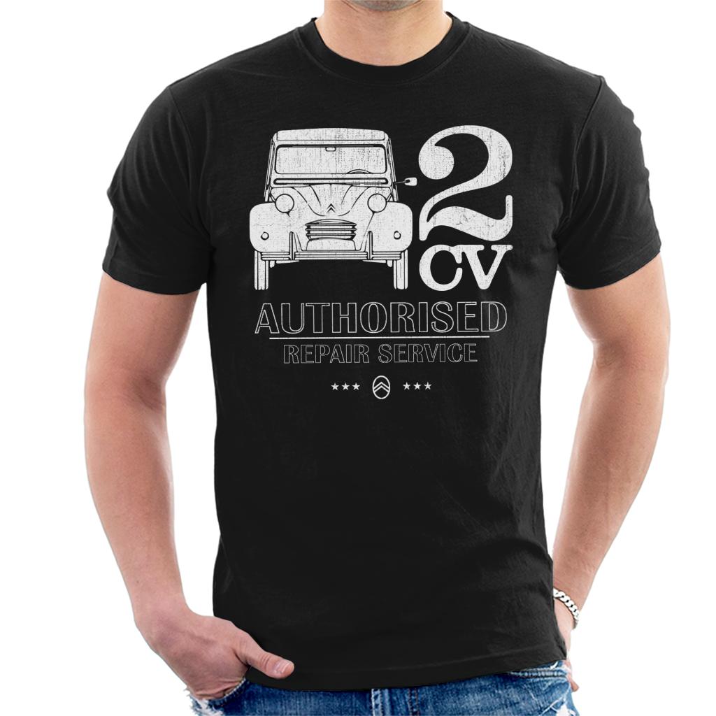 Citroën 2CV Authorised Repair Service White Logo Men's product image 1