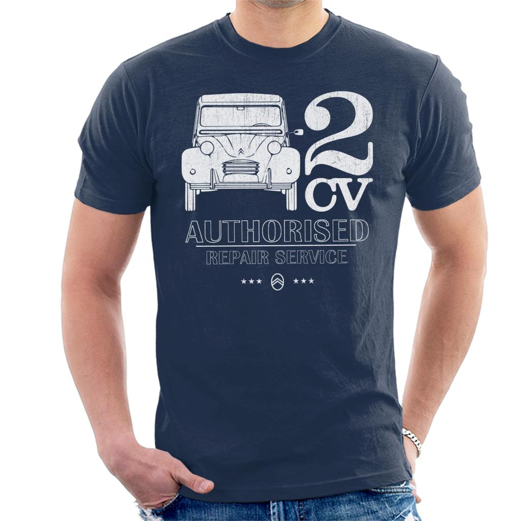 Citroën 2CV Authorised Repair Service White Logo Men's product image 4