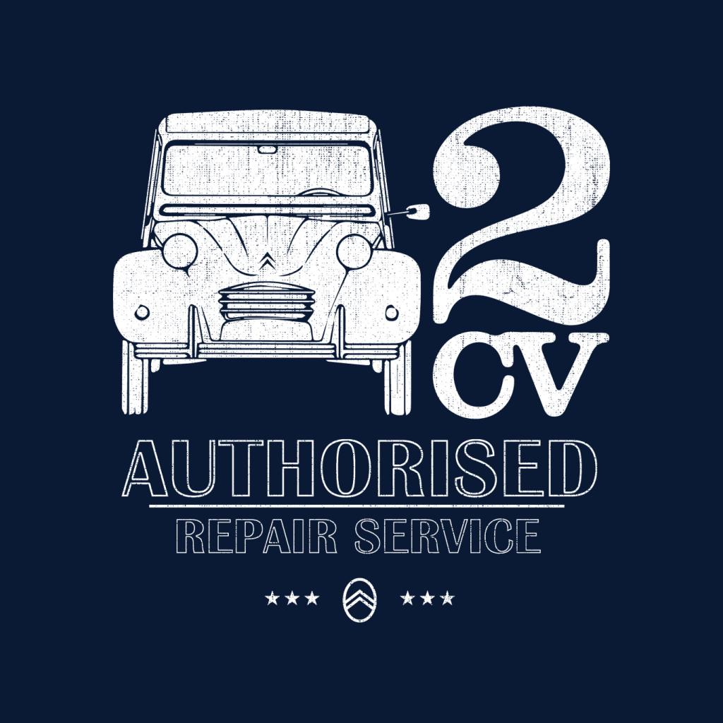Citroën 2CV Authorised Repair Service White Logo Women's product image 5