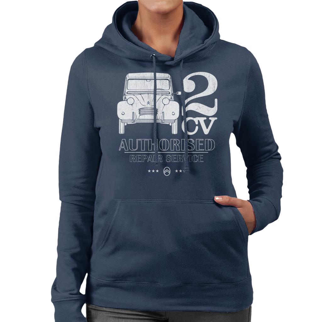 Citroën 2CV Authorised Repair Service White Logo Women's product image 4
