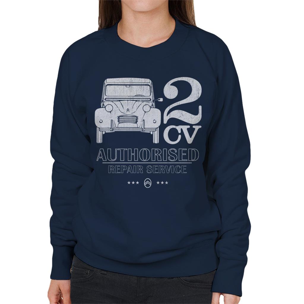 Citroën 2CV Authorised Repair Service White Logo Women's product image 4
