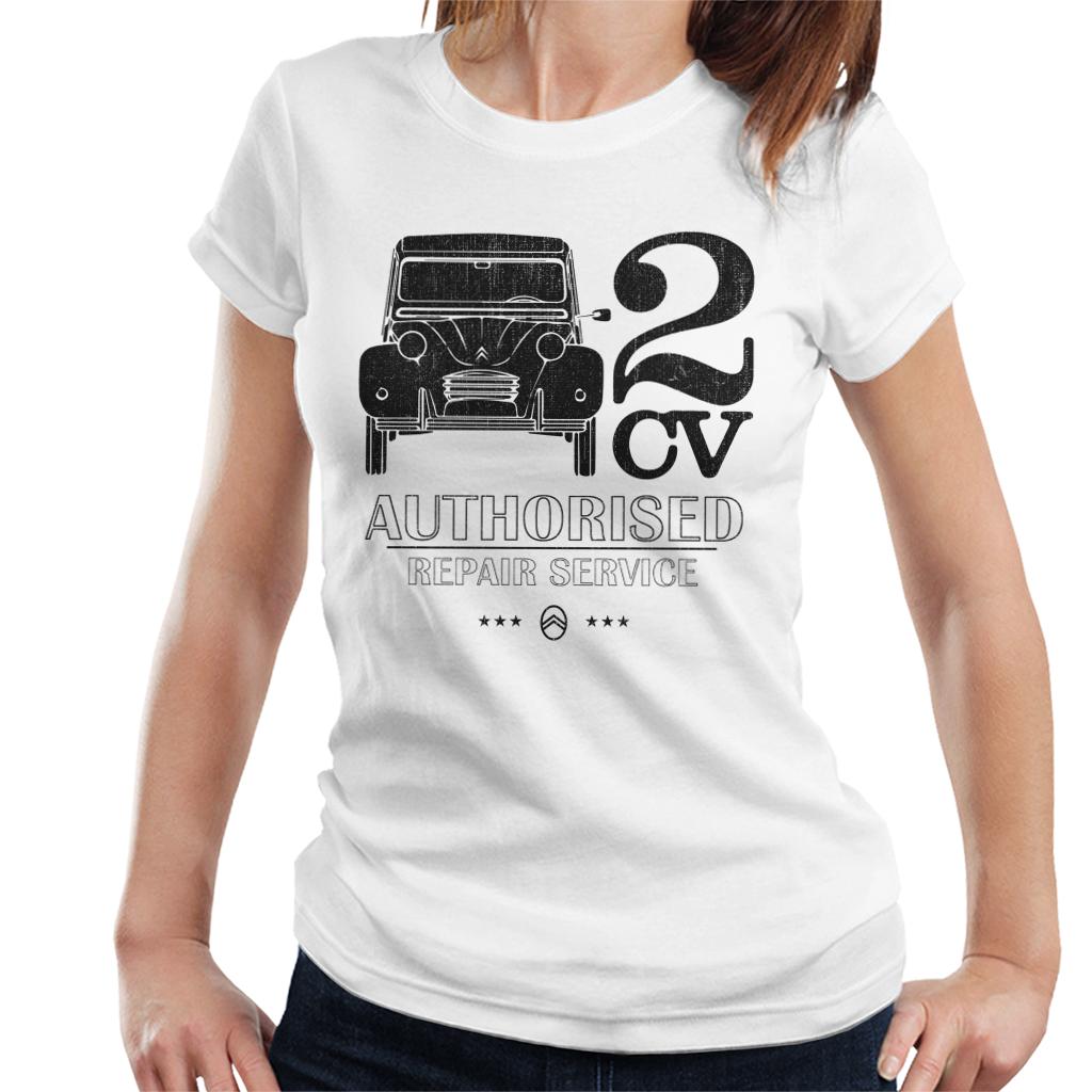 Citroën 2CV Authorised Repair Service Black Logo Women's product image 4