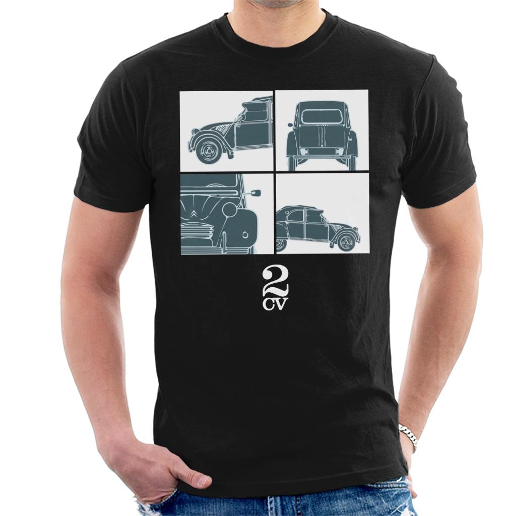 Citroën 2CV White Glamour Close Ups Men's T-Shirt product image 1