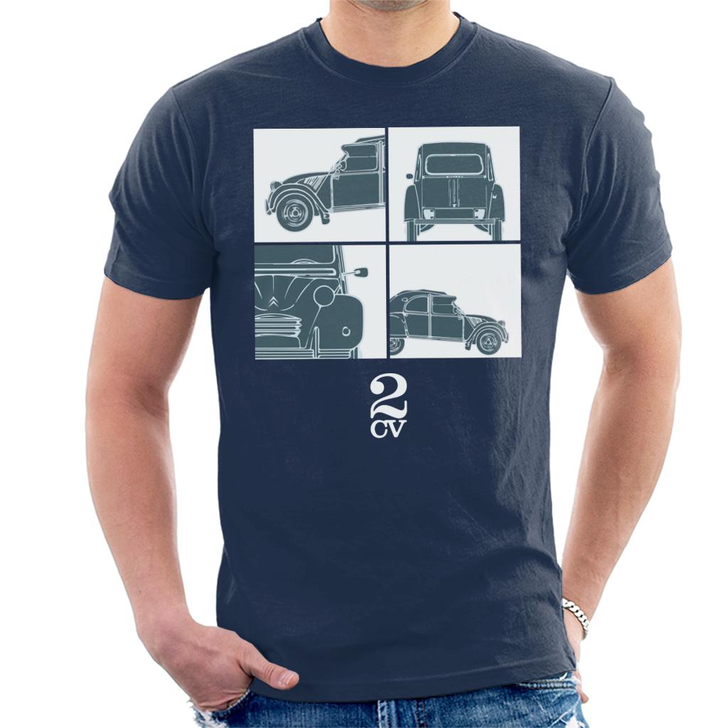 Citroën 2CV White Glamour Close Ups Men's T-Shirt product image 4