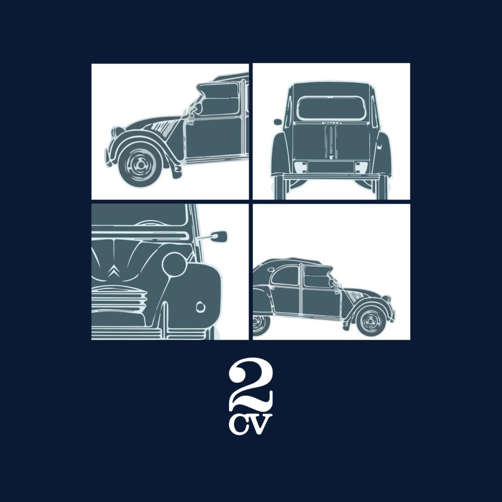 Citroën 2CV White Glamour Close Ups Men's Sweatshirt product image 5