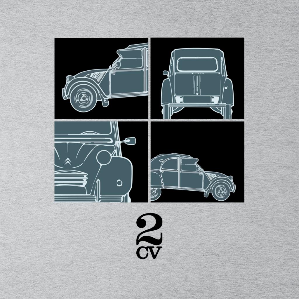 Citroën 2CV Black Glamour Close Ups Men's T-Shirt product image 2