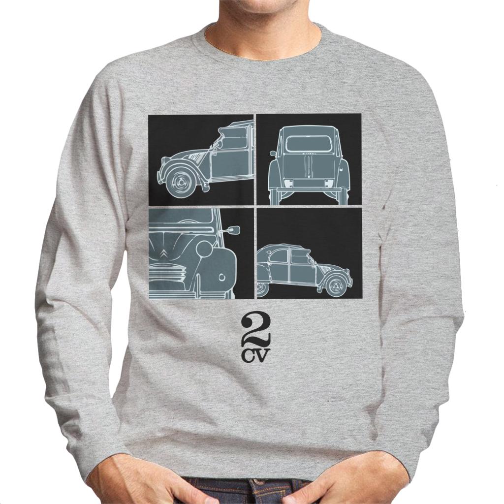 Citroën 2CV Black Glamour Close Ups Men's Sweatshirt product image 1