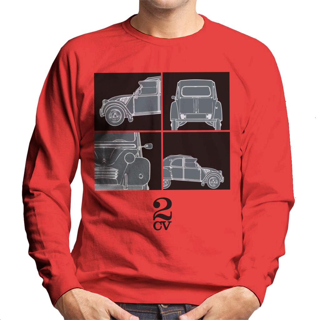 Citroën 2CV Black Glamour Close Ups Men's Sweatshirt product image 6