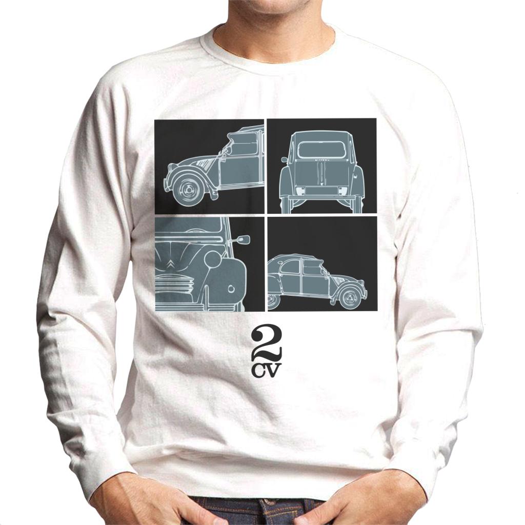 Citroën 2CV Black Glamour Close Ups Men's Sweatshirt product image 4