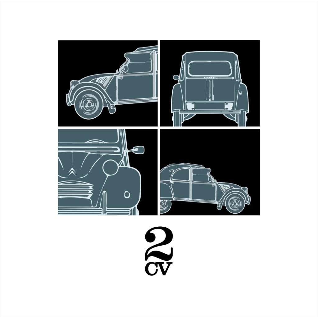 Citroën 2CV Black Glamour Close Ups Women's Hooded product image 5