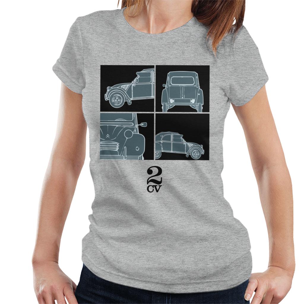 Citroën 2CV Black Glamour Close Ups Women's T-Shirt product image 1
