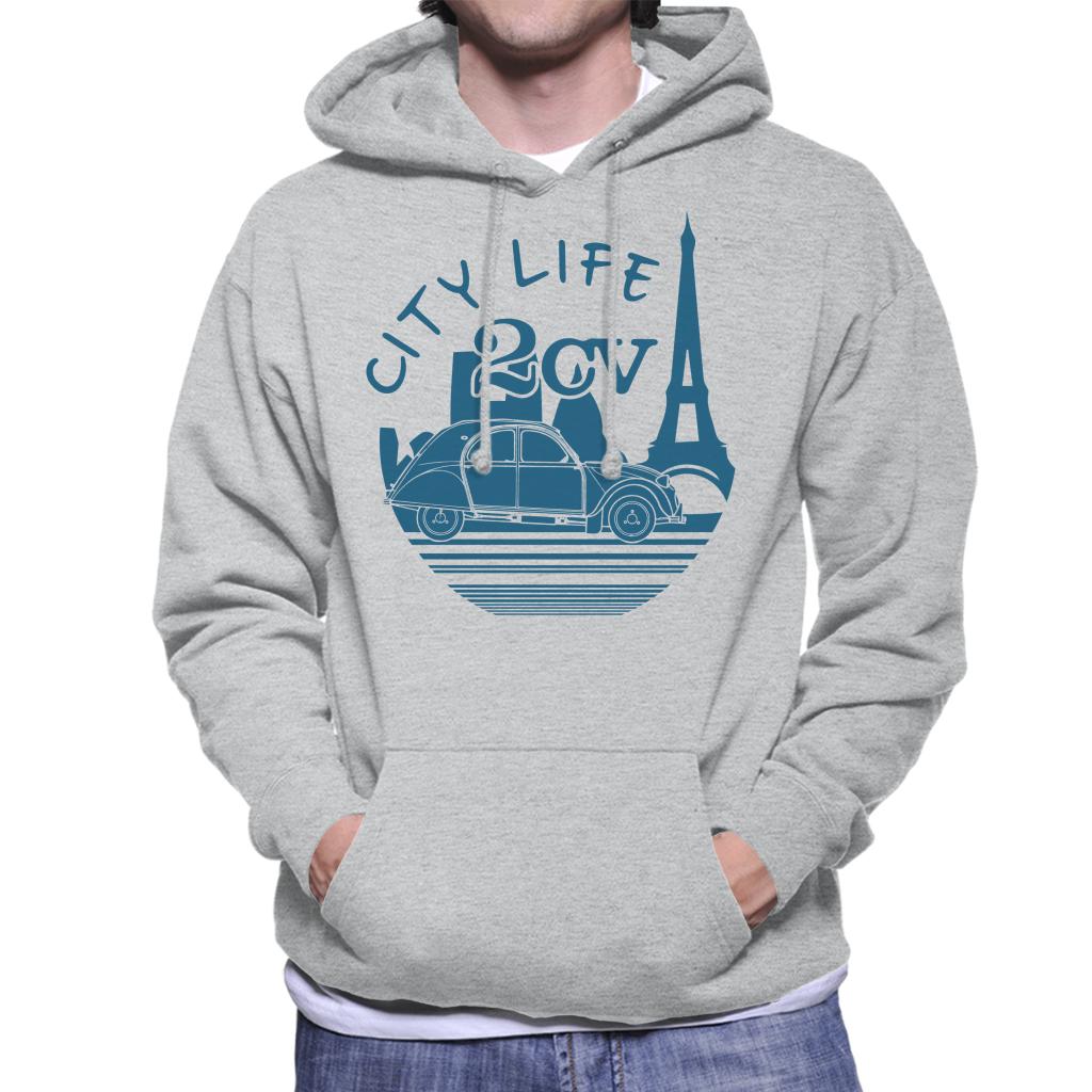 Citroën 2CV City Life Paris For Light Men's Hooded product image 1