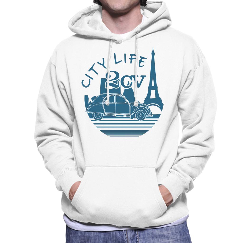 Citroën 2CV City Life Paris For Light Men's Hooded product image 4
