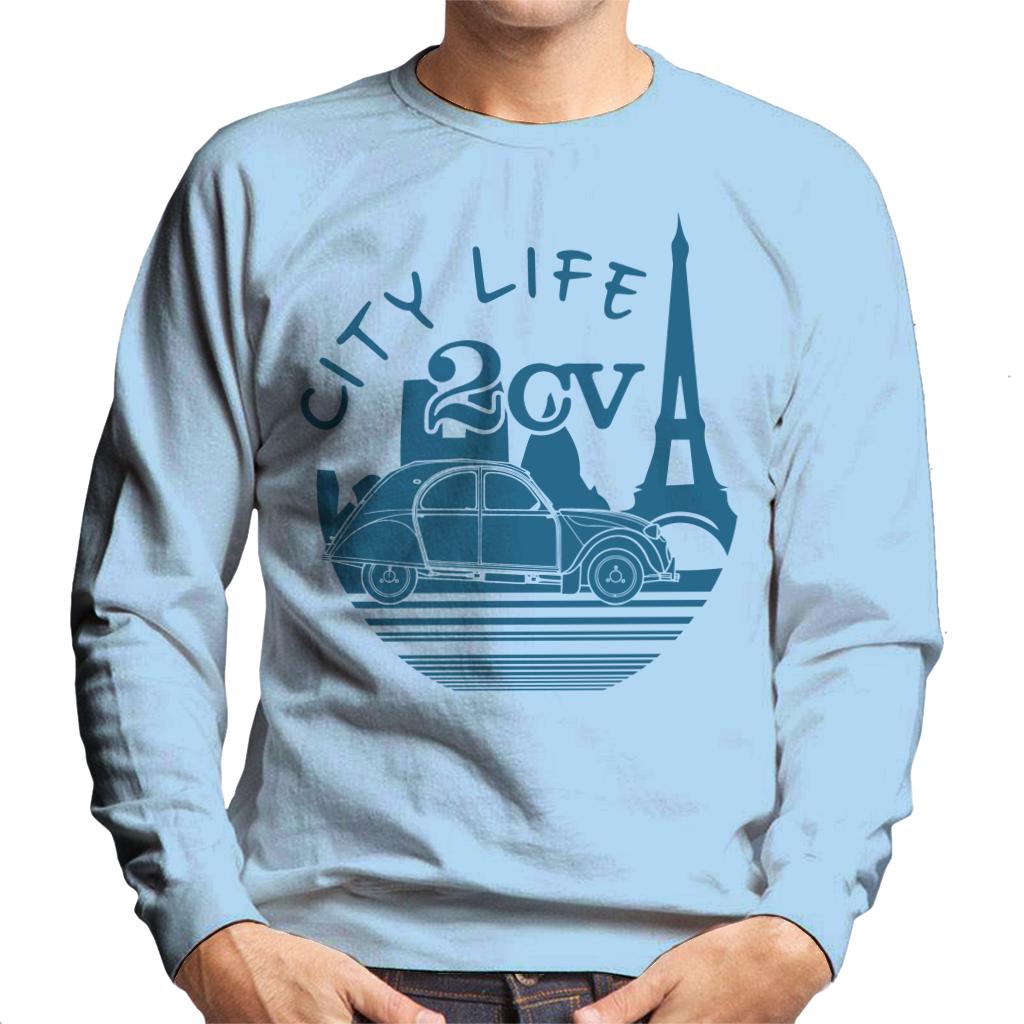 Citroën 2CV City Life Paris For Light Men's Sweatshirt product image 6