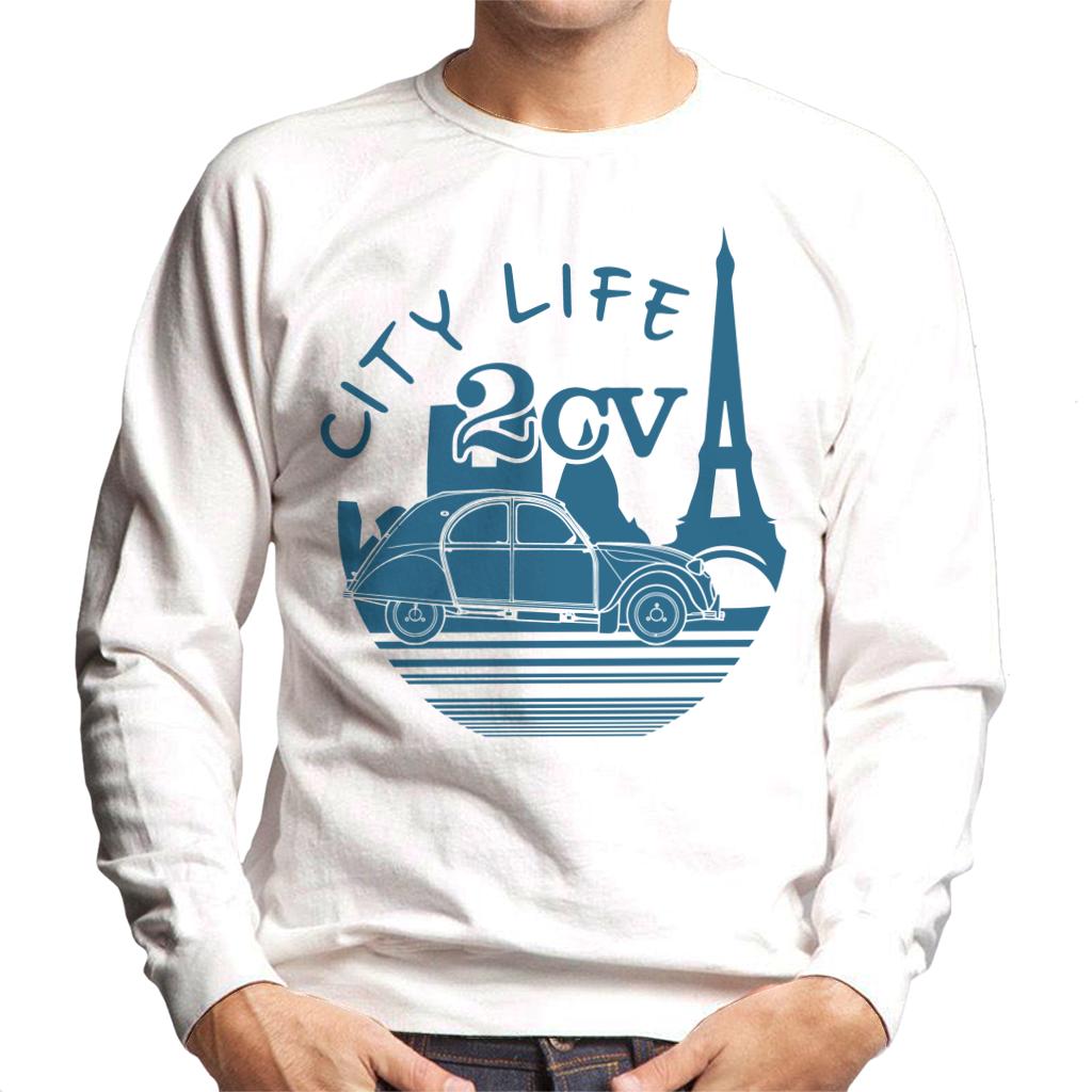 Citroën 2CV City Life Paris For Light Men's Sweatshirt product image 4