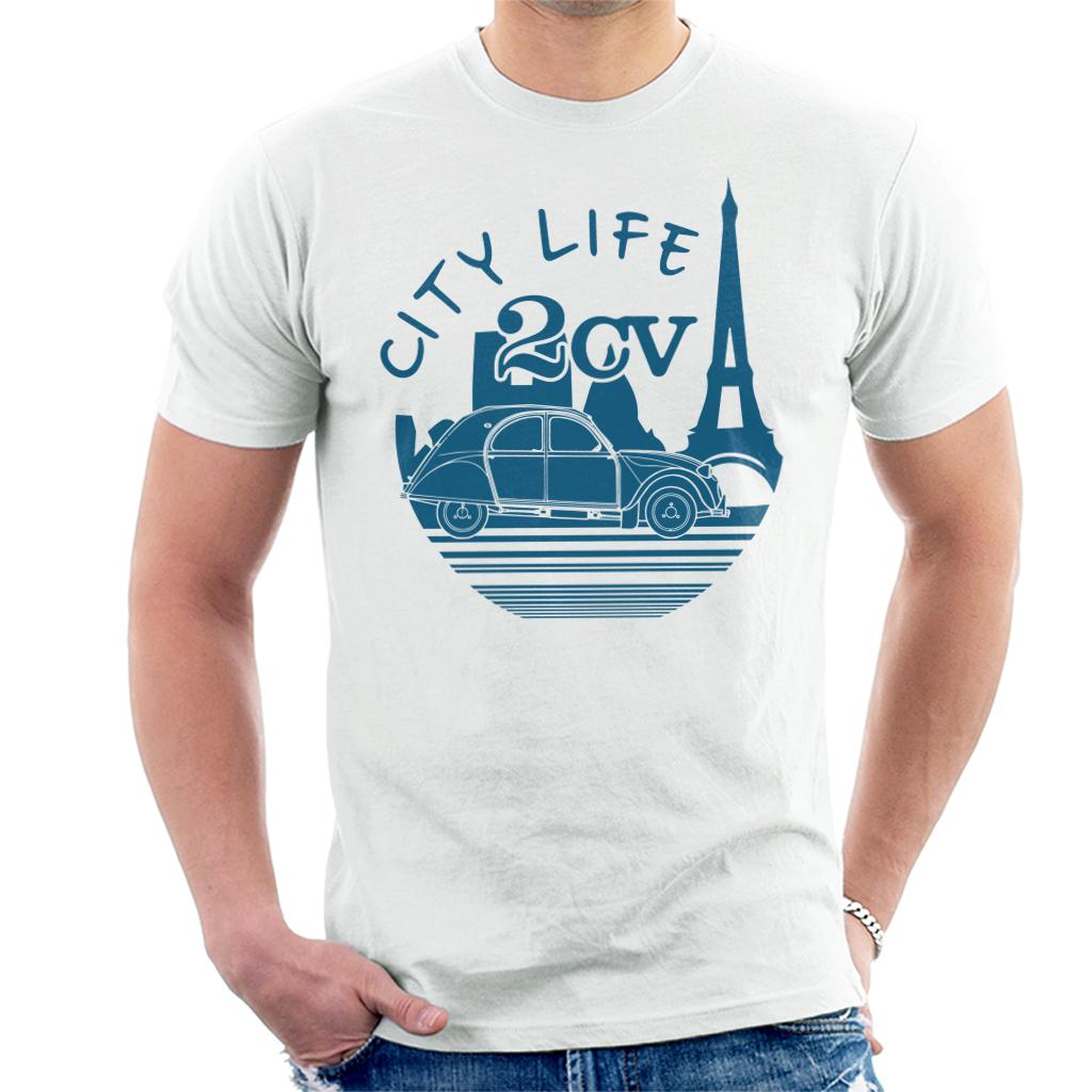 Citroën 2CV City Life Paris For Light Men's T-Shirt product image 4